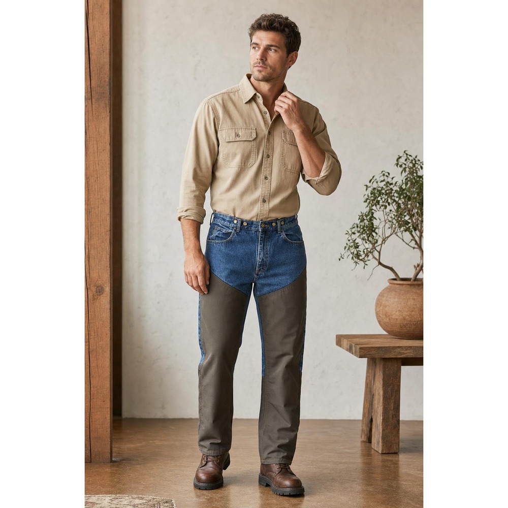 Cabela's Roughneck Upland Jeans Men's 36x30 Hunting Outdoor Work Utility Brush